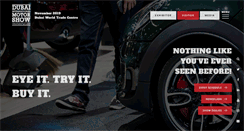 Desktop Screenshot of dubaimotorshow.com